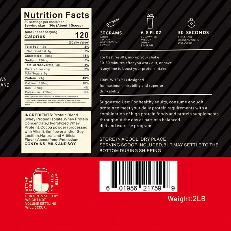 100% Whey Protein Powder